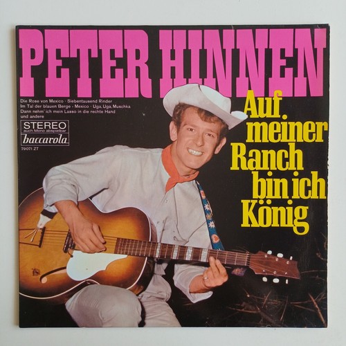 Lp peter hinnen - ex/vg+, 12"
