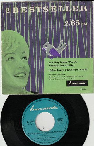 1959 susi doree ronny - 7",