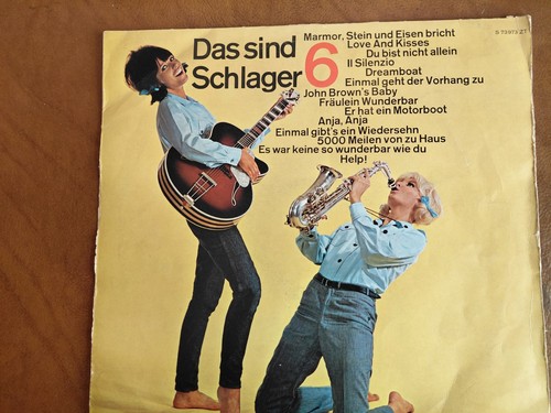 Schallplatte rarität das - schallplatte, "das