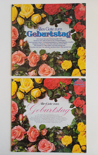 Lp alles gute zum - ex/vg-, 12"